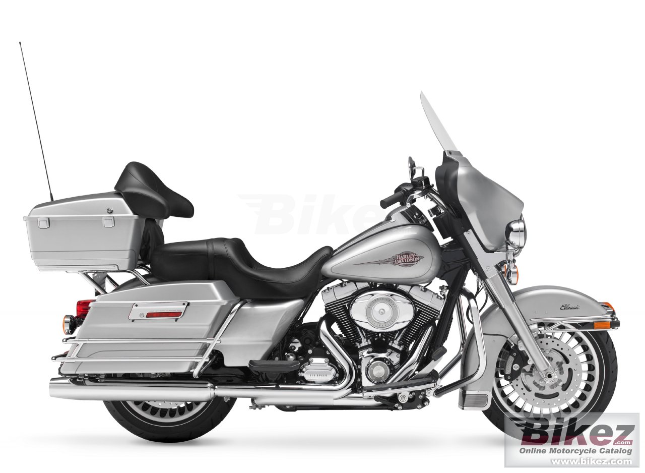 Big Harley-Davidson flhtc electra glide classic picture and wallpaper from Bikez.com